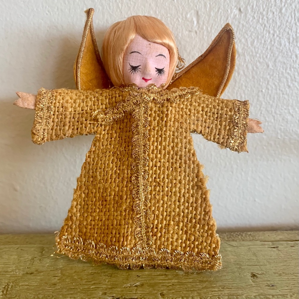 Vintage Angel Christmas Ornament